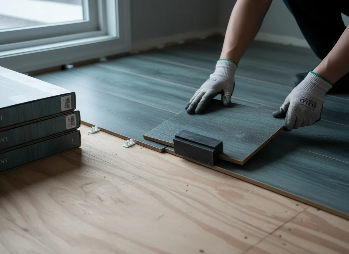 Luxury Vinyl Plank Installation company in New Germany, MN